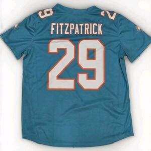 Nike Miami Dolphins Minkah Fitzpatrick #29 Womens Jersey Size Medium Aqua Teal